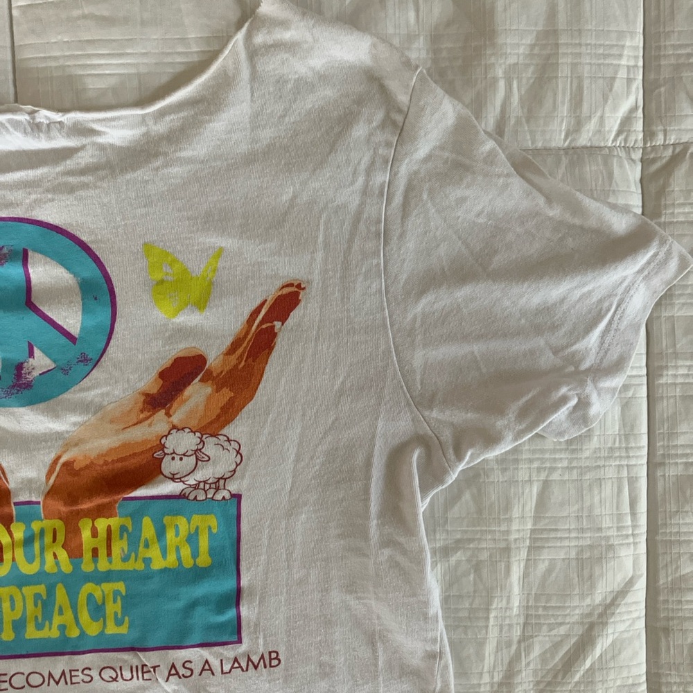 Oversized PacSun graphic vintage tee
